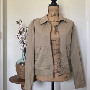 Liz Claiborne Khaki Jacket